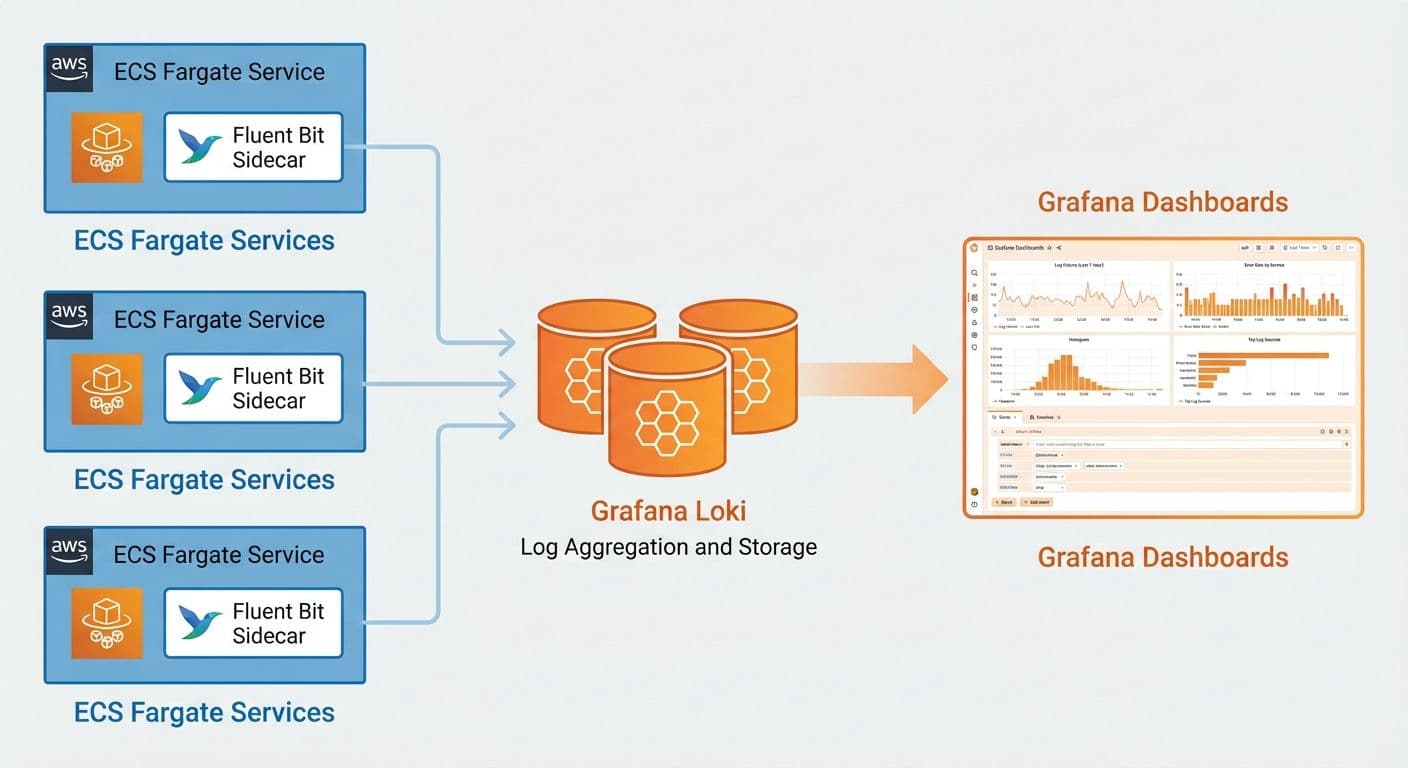 Implementing Centralized Logging with Grafana Loki in ECS Fargate