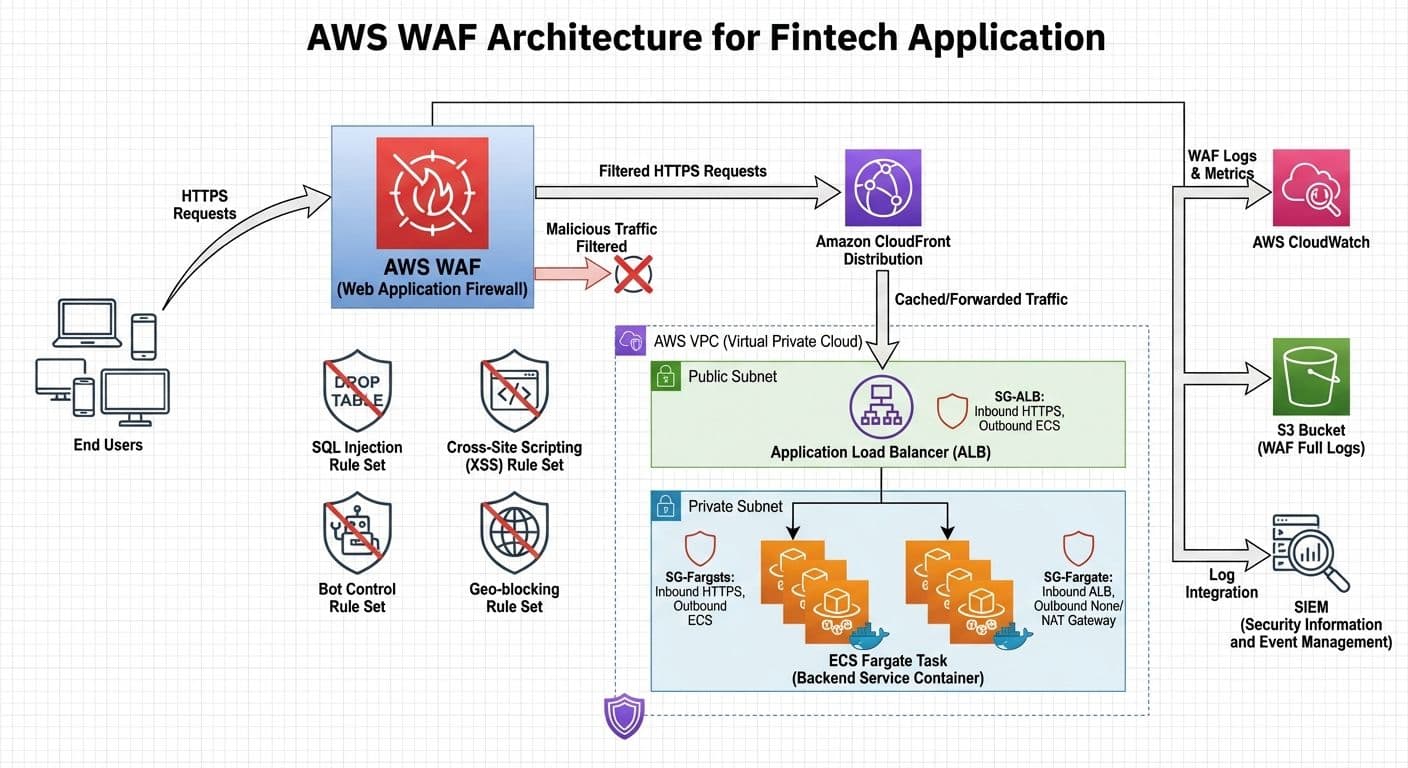 AWS WAF Best Practices for Fintech Applications